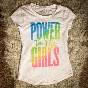 Justice tee shirt —size 6